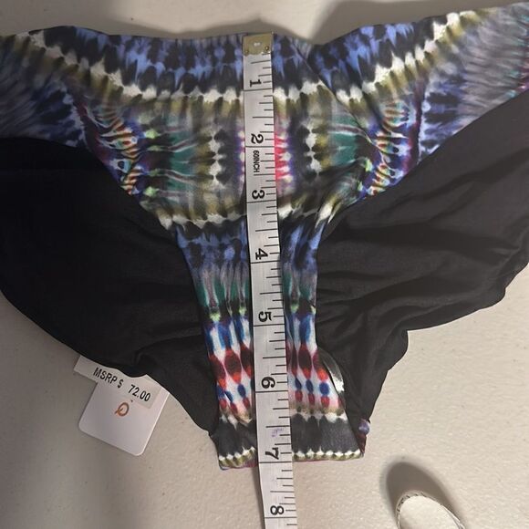 New. Pilyq multicolored bikini set. M-top/S-bottom - Picture 12 of 13